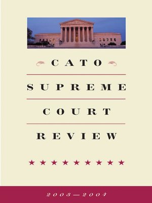 cover image of Cato Supreme Court Review, 2003-2004